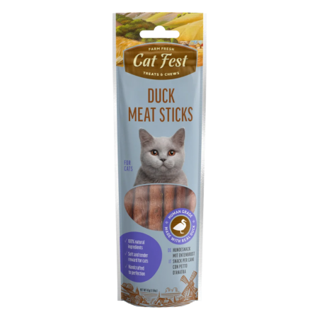 CatFest Barras de Carne de Pato