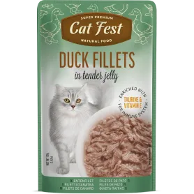Cat Fest Filete de Pato en gelatina Duck fillets