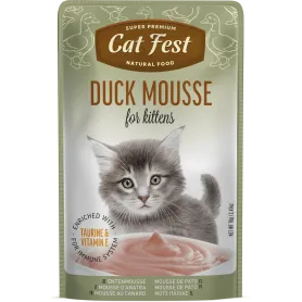 Cat Fest Mousse de Pato Duck mousse for kittens