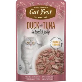Cat Fest Filete de Pato con Atún en gelatina Duck with tuna