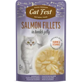 Cat Fest Filetes de Salmón en gelatina Salmon fillets