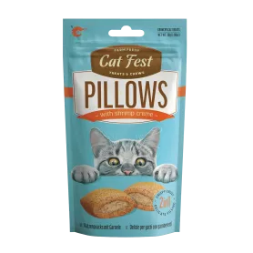 Cat Fest Snack relleno de crema de Camarón para gatos Crunchy Pillow shrimp creme for cat
