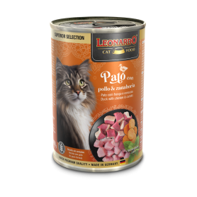 Leonardo Lata Superior Selection Pato y Pollo con Zanahorias 400grs
