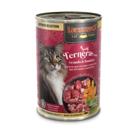 Lata Leonardo Superior Selection Ternera y Venado con Camote 400grs...