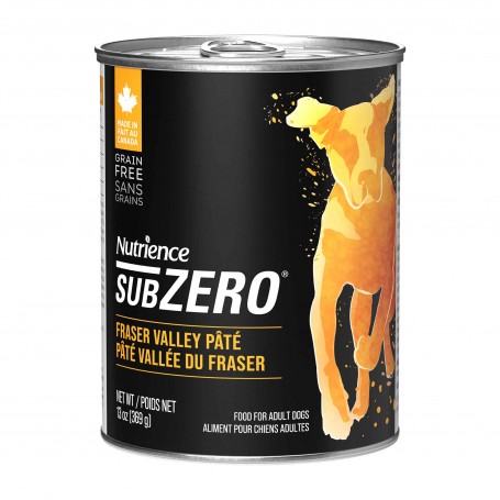 Nutrience Subzero Dogfraser Valley Pate 369 gr