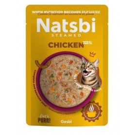 Natsbi Cat Steamed Chicken 80 grs