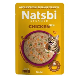 Natsbi Cat Steamed Chicken 80 grs 43035 2,290.00