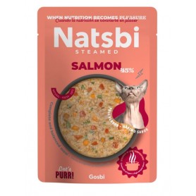 Natsbi Cat Steamed Salmon 80 grs