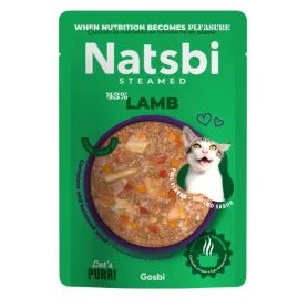 Natsbi Cat Steamed Lamb 80 grs 43038 2,290.00