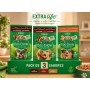 Pack 20 Pouch Dog Chow Mix 3 Sabores Surtidos 100 g