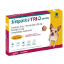 Simparica Trio 1.25 - 2.5 Kg Por 1 Comprimidos