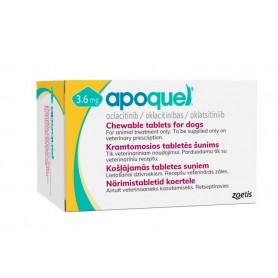 Apoquel 3.6 Mg Por 20 Comprimidos Masticable