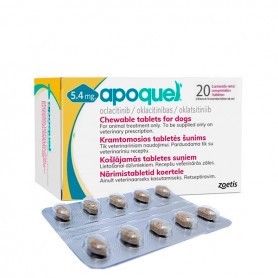 Apoquel 5.4 Mg Por 20 Comprimidos Masticable