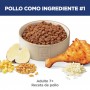 Hills Science Diet Adult 7+, alimento saludable para gato senior y fibras naturales 1.8Kg