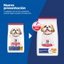 Hills Science Diet Adult 7+ Small Bites, alimento para perro senior bocados pequeños 2Kg