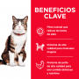 Hills Science Diet Hairball Control, alimento de control de bolas de pelo para gato adulto 3.2Kg