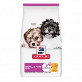 Hills Science Diet Small & Mini Puppy, alimento para perro cachorro razas pequeñas y mini 2Kg
