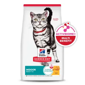 Hills Science Diet Adult Indoor, alimento saludable para gato adult...