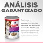 Pack 12 Hills Science Diet, alimento húmedo para perros adultos +7 años, carne de res y cebada, 370g