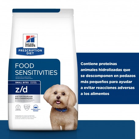 Hills Prescrition Diet z/d alimento para perro sensibilidades alime