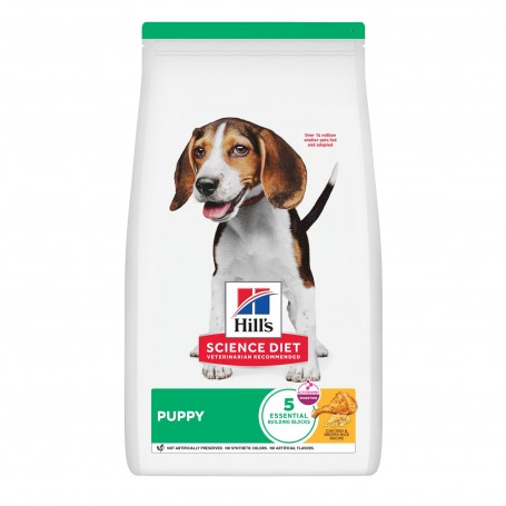 Hills Science Diet Puppy, alimento saludable para perro cachorro sabor pollo, 1.1 kg