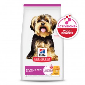 Hills Science Diet Small & Mini, alimento saludable para perro adulto razas pequeñas y mini 1 kg