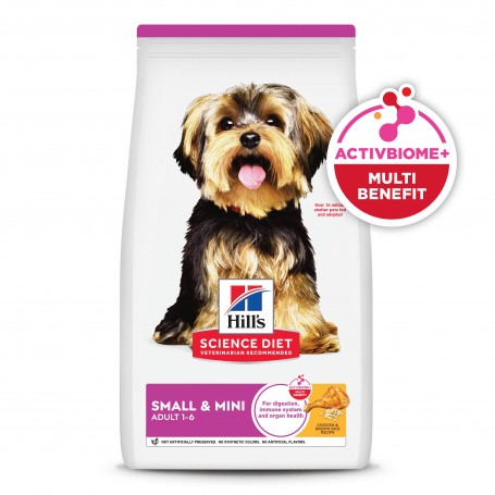Hills Science Diet Small & Mini, alimento saludable para perro adulto razas pequeñas y mini 1 kg