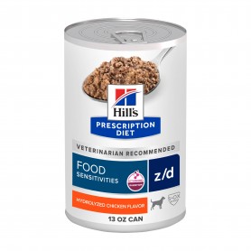Hills Prescription Diet alimento húmedo para perro z/d Sensibilidades Alimentarias 369g