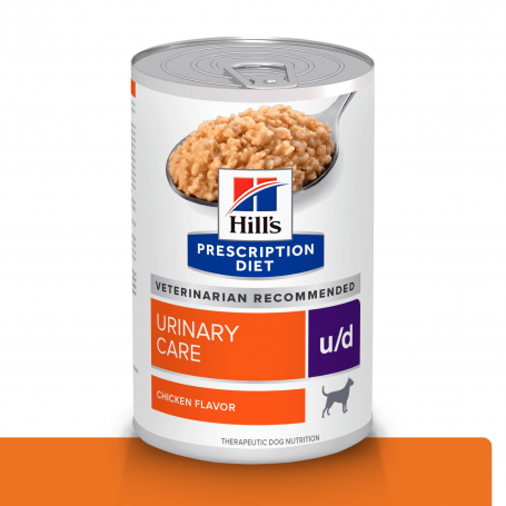 Hills Prescription Diet u/d alimento para perro cuidado urinario 369 g