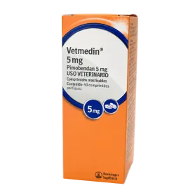 Vetmedin 5 mg Pimobendan x 50 comprimidos 43129 69,990.00