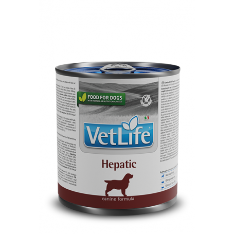 Pack 6 Vet Life Perro Hepatico 300 gr