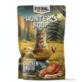 Feral Hunter´s Sopa Gato Pollo Pouch 40 gr