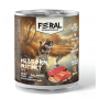 Feral Alimento Humedo Perro Cachorro Carne Vacuno y Salmon 400 gr