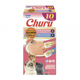 Churu Cat Salmon + Tuna (10 Tubos)