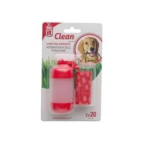 Dispensador recoge fecas Rojo dog it