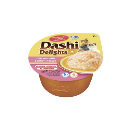 Churu Dashi Delights Chicken Salmon 70 gr