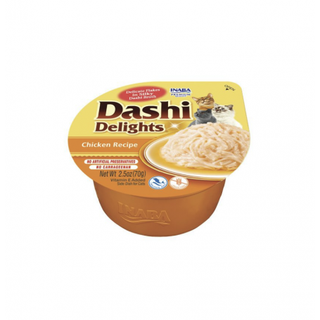 Pack 6 Churu Dashi Delights Chicken 70 gr