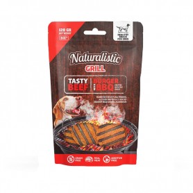 Naturalistic Tasty beef Hamburguesa de Vacuno BBQ
