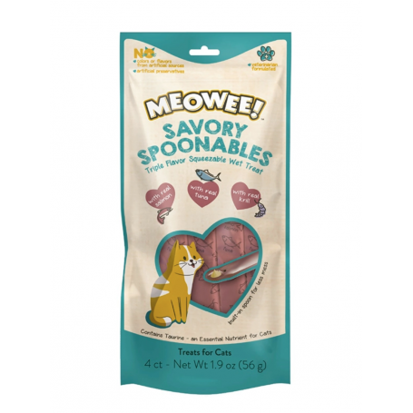 Meowee Spoon Salmon Tuna And Shrimp (4 Tb - 56 gr)