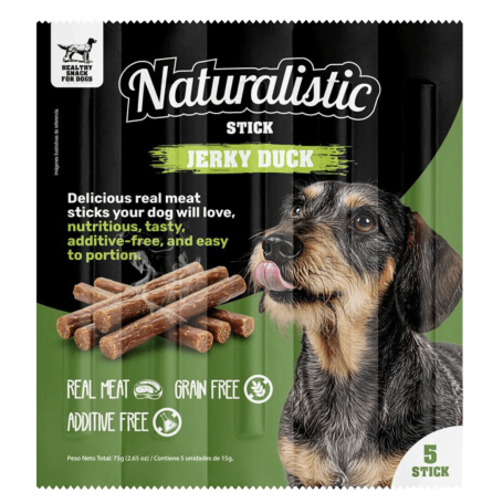 Naturalistic Stick Jerky Duck (5 Un - 75 gr)