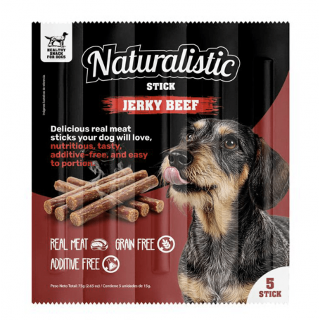 Naturalistic Stick Jerky Beef (5 Un - 75 gr)