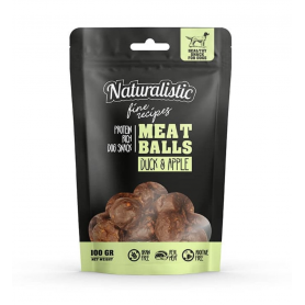 Naturalistic Fine Recipe Meatballs Duck & Apple 100 gr