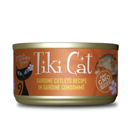Tiki Cat Tahitian Grill Sardine Wet Food 80 gr