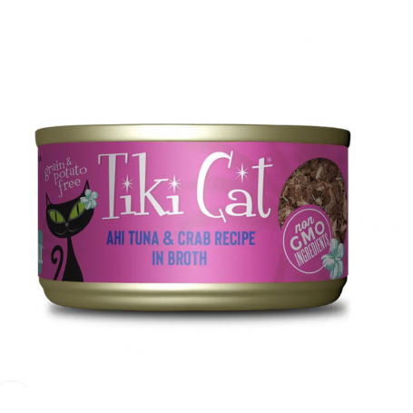 Tiki Cat Hana Grill Ahi Tuna Y Crab Wet Food 80 gr