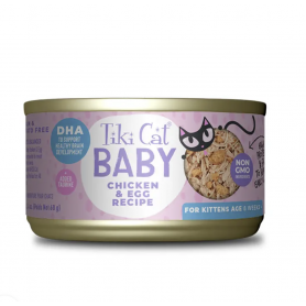 Tiki Cat Baby Whole Foods Chicken Y Egg Wet Food 70 gr