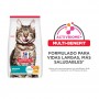 Hills Science Diet Adult Indoor 7+, alimento saludable para gato senior mayores a 7 años de interiores  1.6Kg