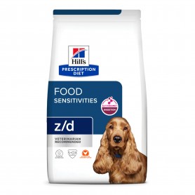 Hills Prescription Diet z/d alimento para perro sensibilidades alimentarias 3.6 Kg