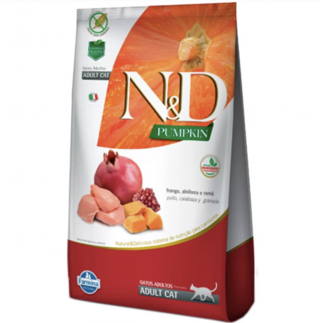 N&D Calabaza Gato Pollo 7.5 Kg
