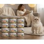Pack 12 Latas Exclusion Gato Renal Fase 1 Cerdo, Arveja, Arroz 85 grs