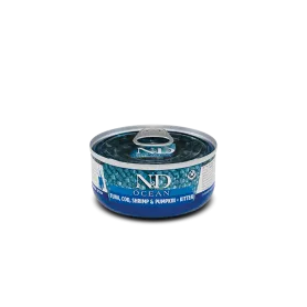 N&D Ocean Gatito Atún y Calabaza Pack 6 Latas 80 gr